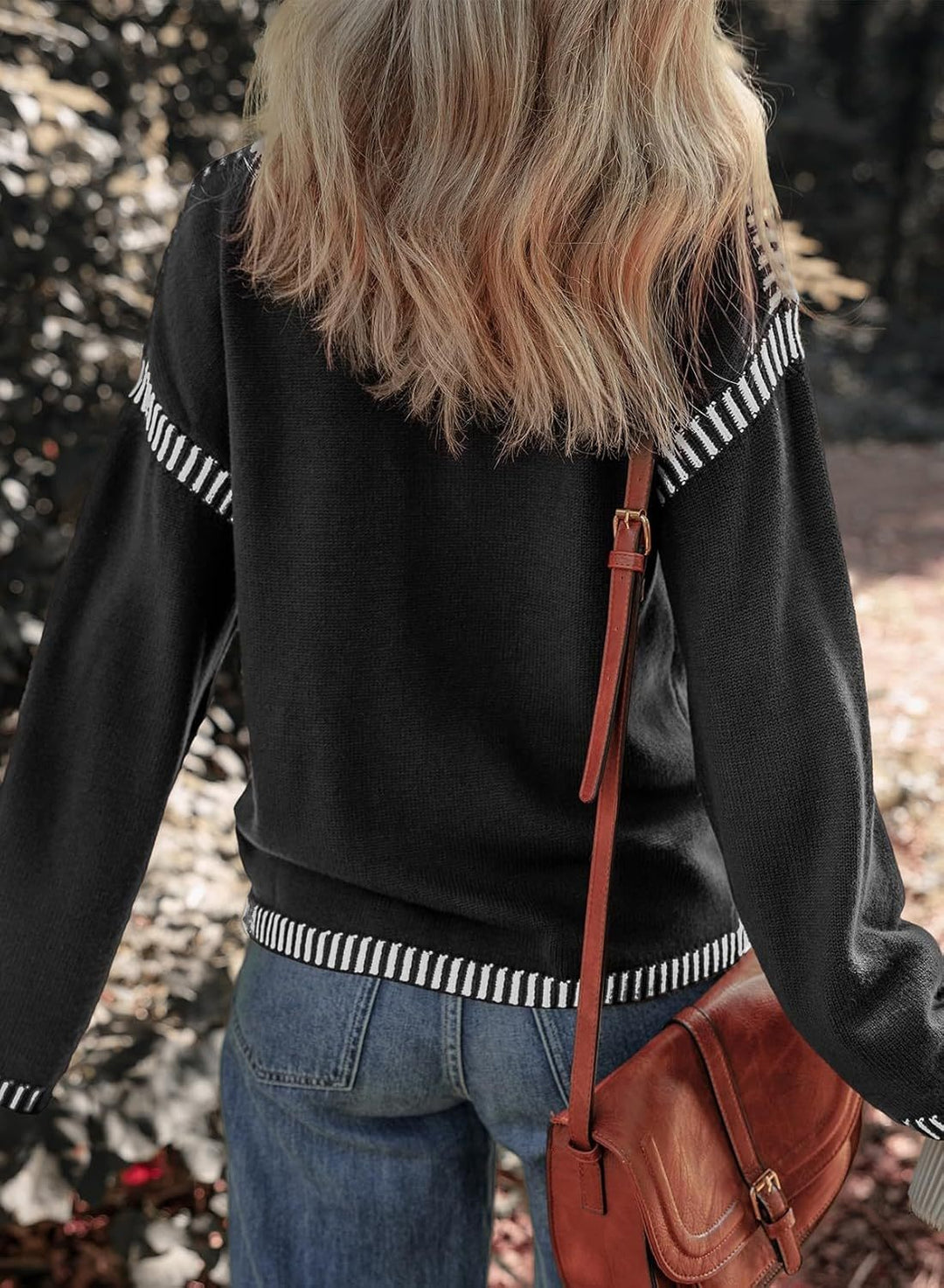 Maria | Chic Contrast Jumper